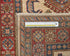 12 Feet Beige Kazak Afghan Hand Knotted Wool Runner Rug